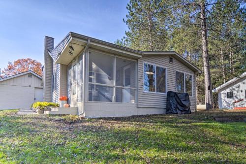 Riverfront Grayling Retreat w/Fire Pit & Dock!