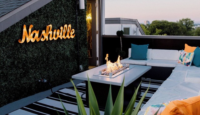 Rooftop Home with Skyline Downtown Views