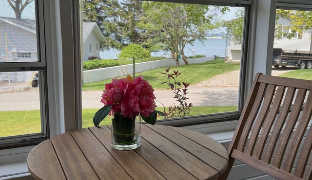 Screened porch, Lake Huron views, quiet sub, walk to beach and town in minutes!