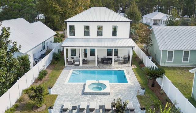 Seagrove Beach - Private Pool + Spa - Bikes