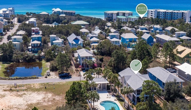 Seagrove House 2 Blocks to Beach