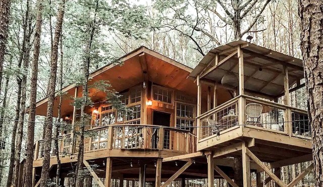 Secluded Treehouse Rental Ideal for Glamping in Alabama