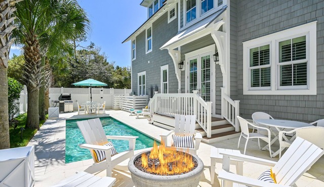South of 30A, Gated, Private Pool, Carriage House, Private Beach, Amenities!