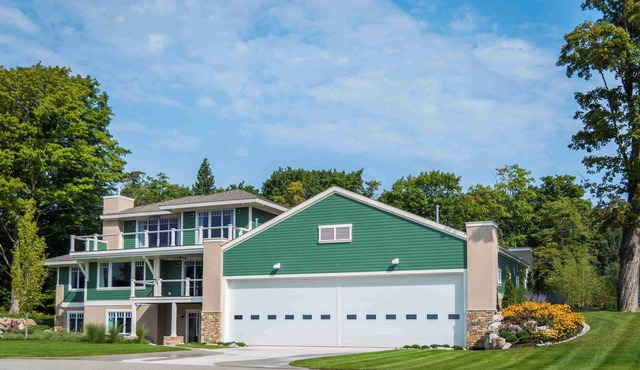 Spacious Family Home Overlooking Little Traverse Bay