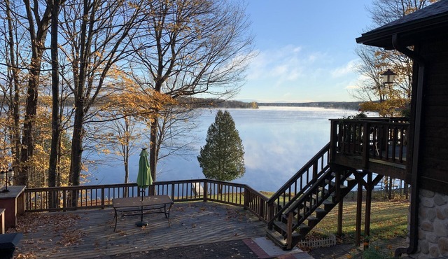 Sunset Lake - 4 Bath, Dock, Outdoor Fireplace, Ski, UTV, Snowmobile