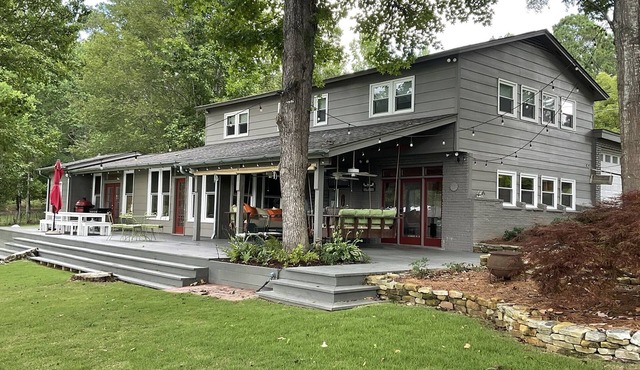Sycamore Cove: Flat Shady Lot, 5 King BR's+Bunkroom, Quiet Slough, Kayaks