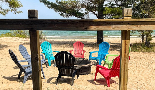 The sugar sand of Lake Huron is waiting for your family!