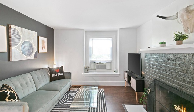 This property offers a clean and comfortable modern vibe with updated furniture and decorations