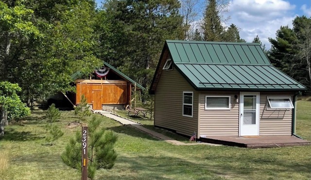 Tiny Cabin in Huron National Forest!