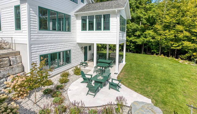 Traverse City Lakemore Resort Side by Side Luxury Lakefront Homes on Arbutus Lk