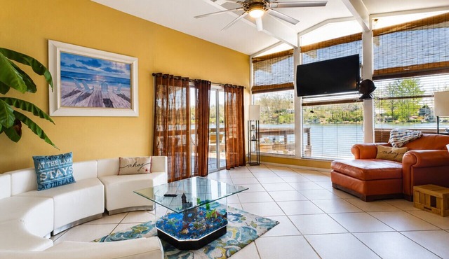 Ultimate Lake House w/4k Sq Ft Decks Near Town