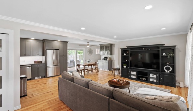 Updated 3 bed 2 bath home with private yard and attached garage in St Clair