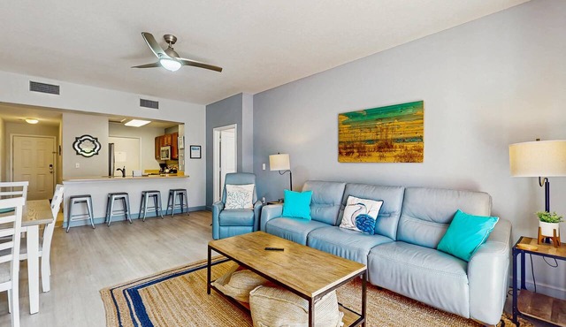 Waterfront Home Close to Beach w/Shared Pool, Hot Tub, Free WiFi, & Central AC