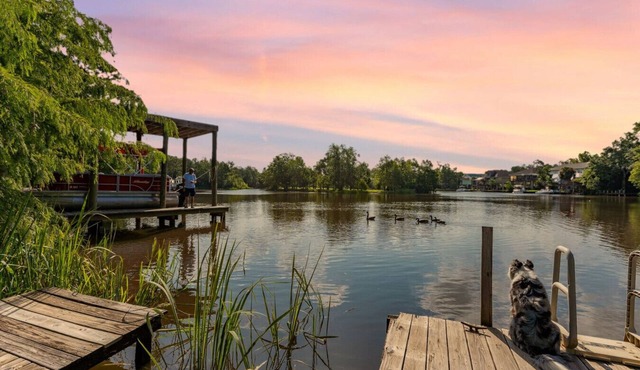 Waterfront W/Private Dock Fishing Pet Friendly