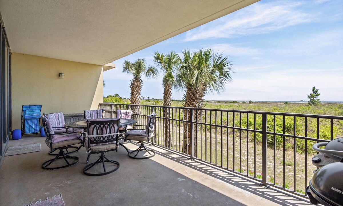 Dauphin Island Condo | First Floor Holiday Isle Unit - Gulf Front - Family Friendly - Wonderful View