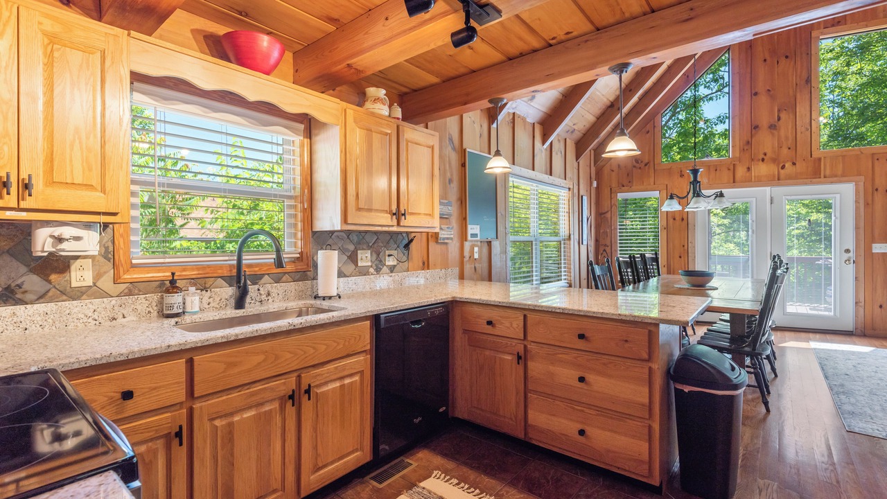 Photo of Kitchen in Flat Hollow Marina