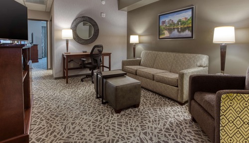 Suite, 1 King Bed with Sofa bed (Upper Floor, Sofa Sleeper, 2 Rooms)