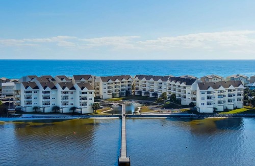 Pensacola Beach Condo | Reduced Rates |Baywatch Condo A8 |Near the Pool |Spectacular Bay Views |Balcony |West End of Island