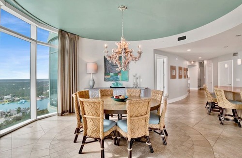 Orange Beach Condo | Turquoise Place C2109 | Oversized, hot tub/grill on deck, huge slide for kids!