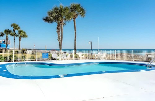 Orange Beach Condo | Ground Floor - Beach Front Location - Sand Is Just Steps From Your Door