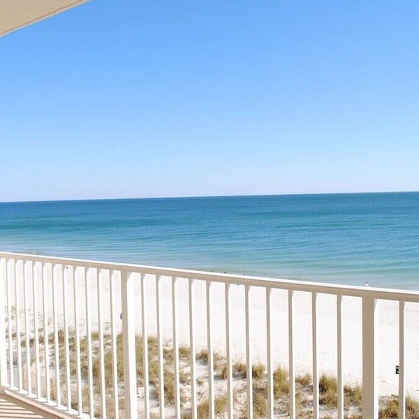 Beautiful Gulf Shores Condo with Fabulous Gulf-Front Views on the 4th Floor!