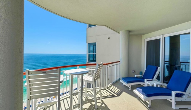 Beach Colony East 18B- 2BD/2BA Gulf front Penthouse 2B w/Beach Chair Service