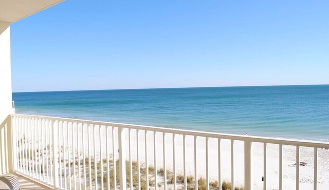 Beautiful Gulf Shores Condo with Fabulous Gulf-Front Views on the 4th Floor!