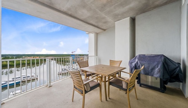 Waterfront Condo | Marina Views | Pools & Lazy River | On-Site Dining | Sleeps 8